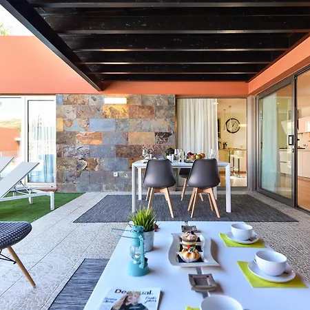Villa Vista Salobre Luxury Retreat In Gran Canaria Private Outdoor Heatable Pool Bbq Facilities Shaded Outdoor Dining Area Salobre Golf, Las Palmas de Gran Canaria