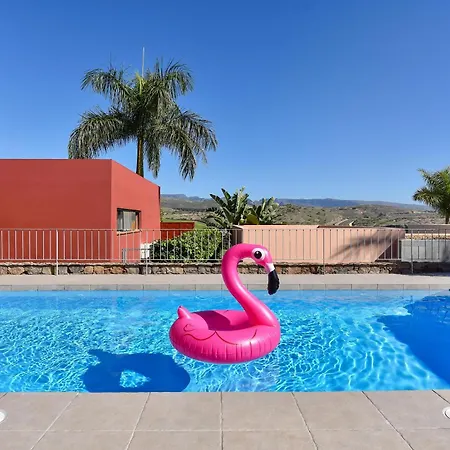 Villa Villa Vista Salobre Luxury Retreat In Gran Canaria Private Outdoor Heatable Pool Bbq Facilities Shaded Outdoor Dining Area Salobre Golf,